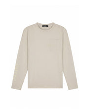 Malelions Men Department Longsleeve T-Shirt | Light Beige