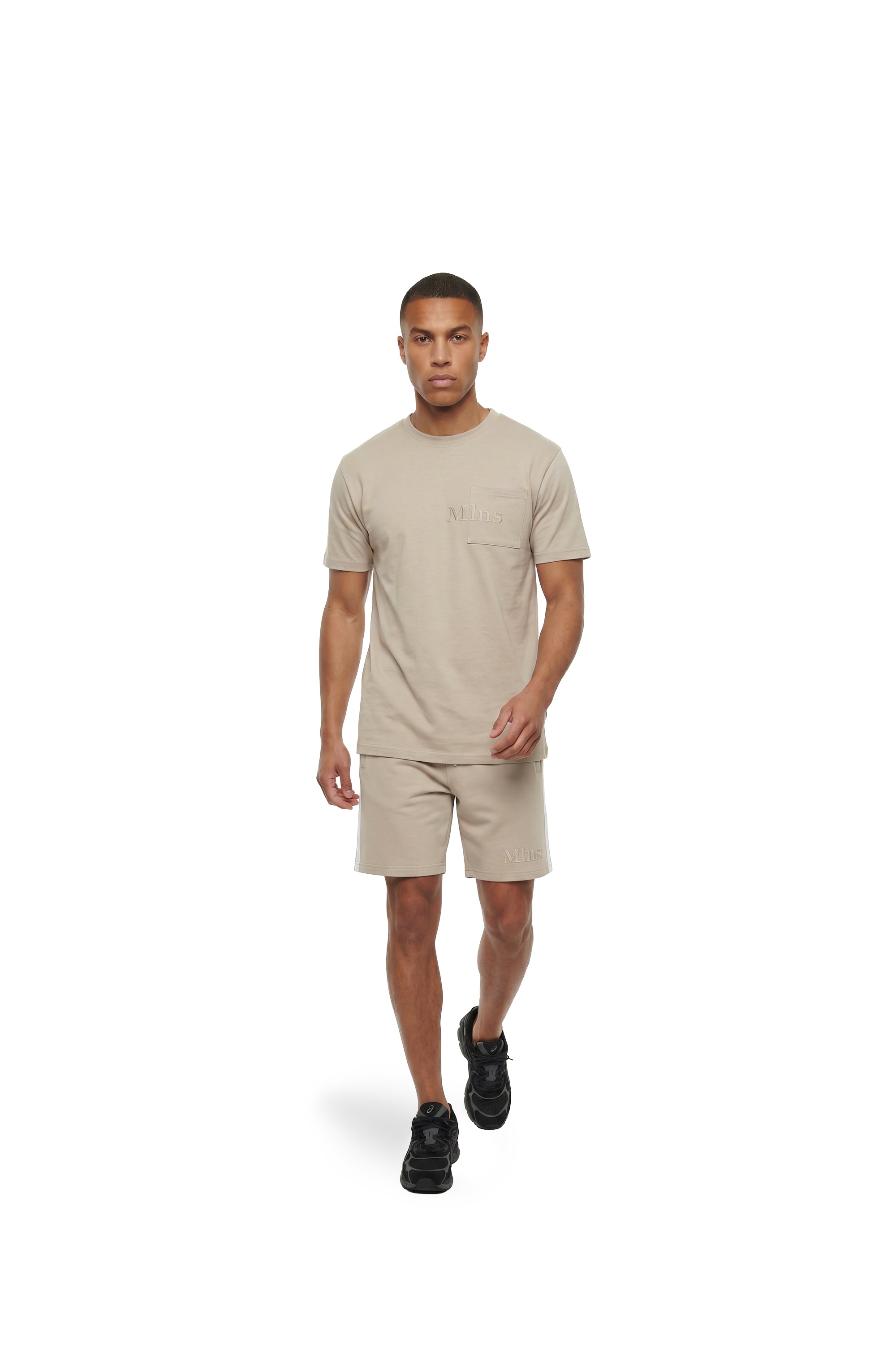 Malelions Men Department Shorts | Light Beige