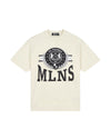  Malelions Men Crest T-Shirt | Off-White