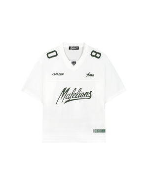 Malelions Men Unperforated Mesh Jersey | Off-White