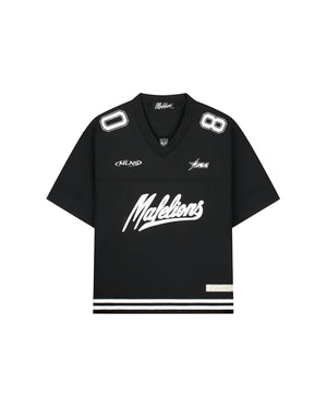 Malelions Men Unperforated Mesh Jersey | Black