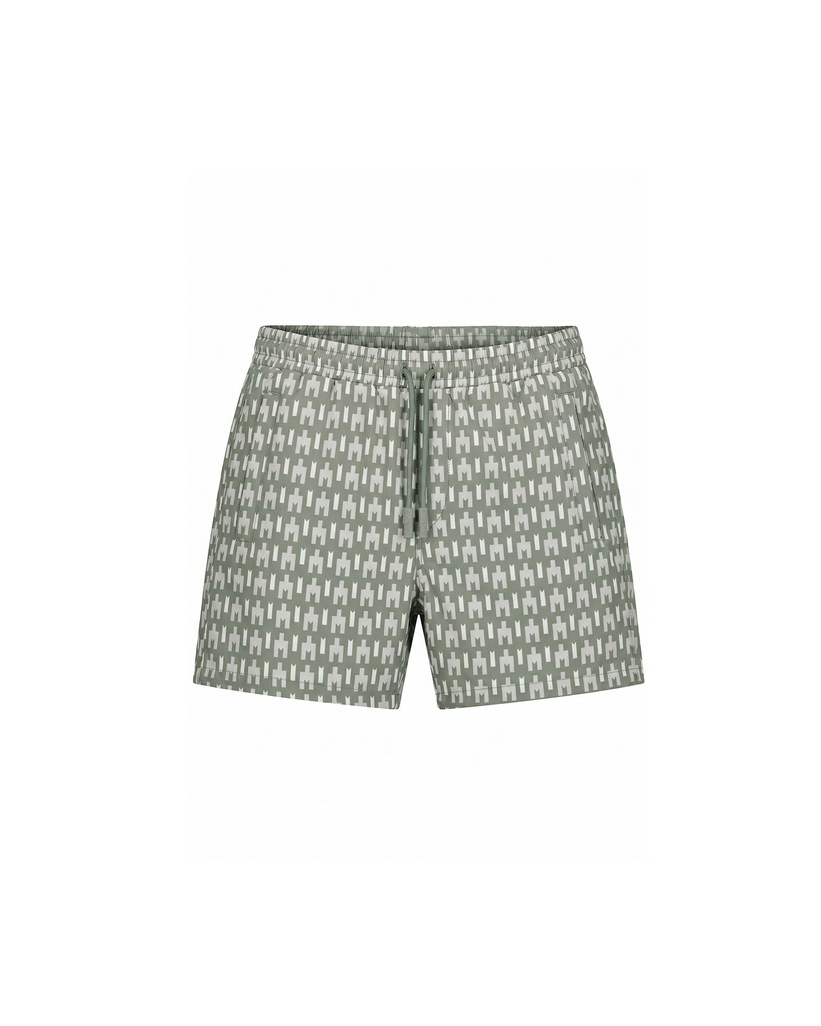 Malelions Men Voyage Swim Shorts | Dark Sage