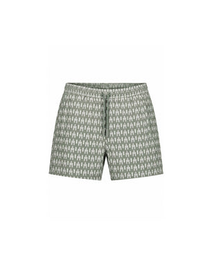Malelions Men Voyage Swim Shorts | Dark Sage