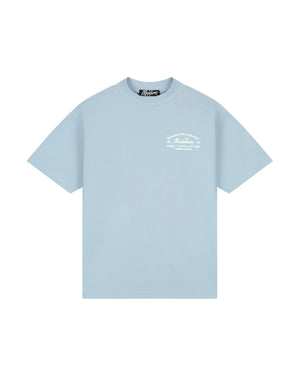 Malelions Men Marina T-Shirt | Vista Blue