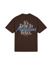 Malelions Men Relax T-Shirt | Dark Brown