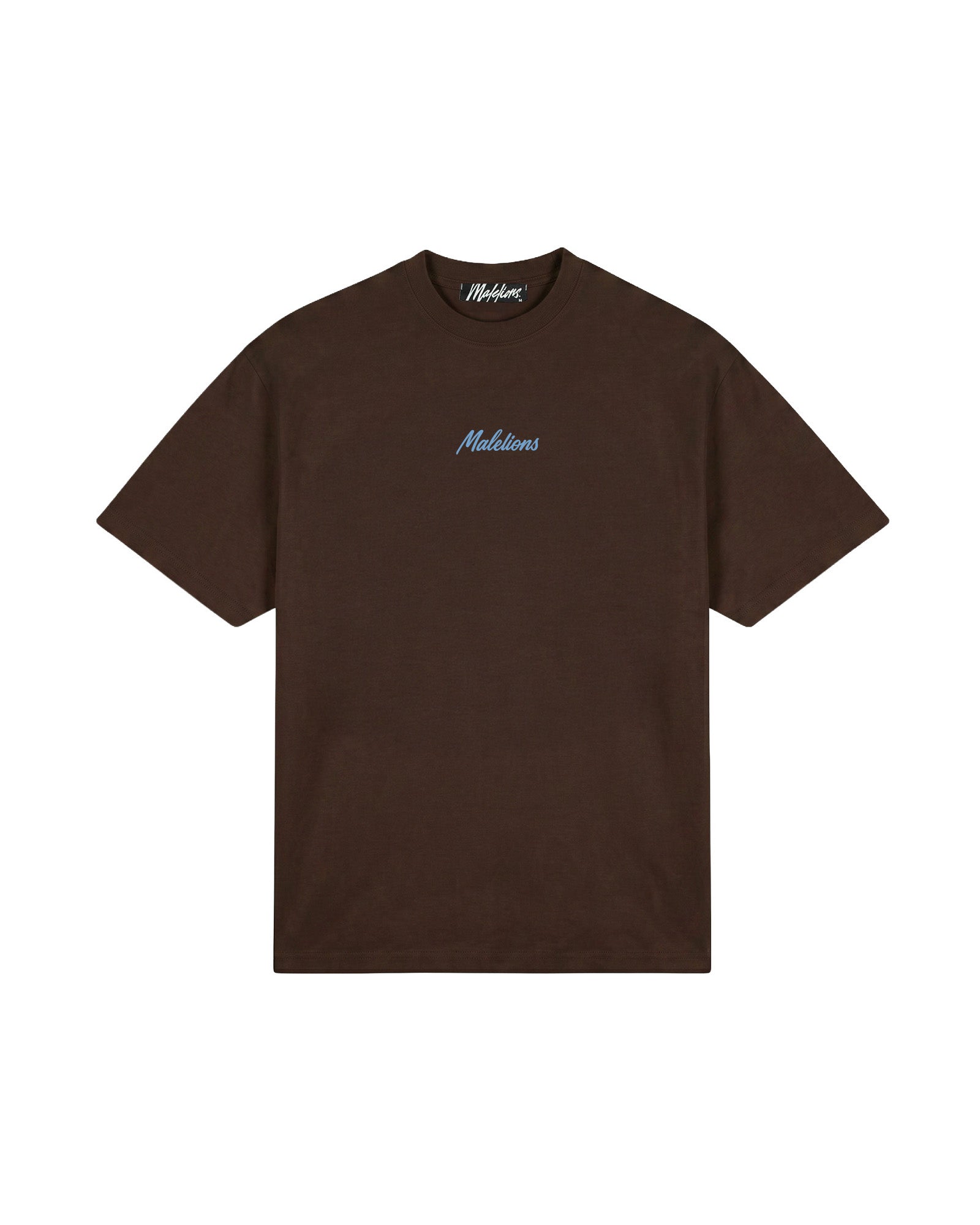 Malelions Men Relax T-Shirt | Dark Brown