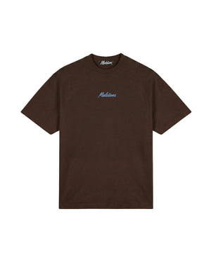 Malelions Men Relax T-Shirt | Dark Brown