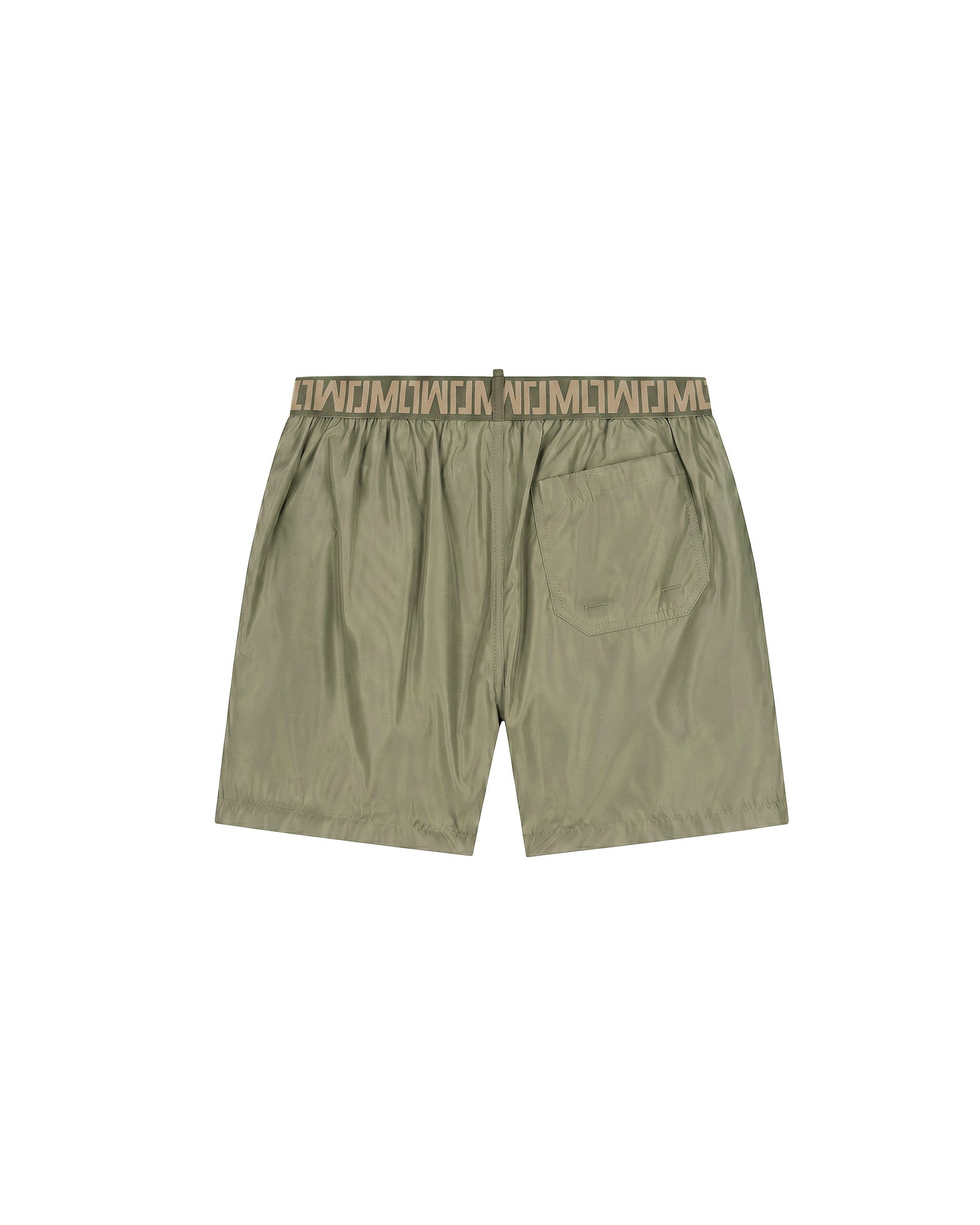 Malelions Men Venetian Swim Shorts | Dark Sage