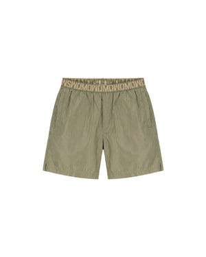 Malelions Men Venetian Swim Shorts | Dark Sage
