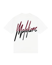 Malelions Men Split T-Shirt | White