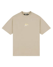 Malelions Men Split T-Shirt | Taupe