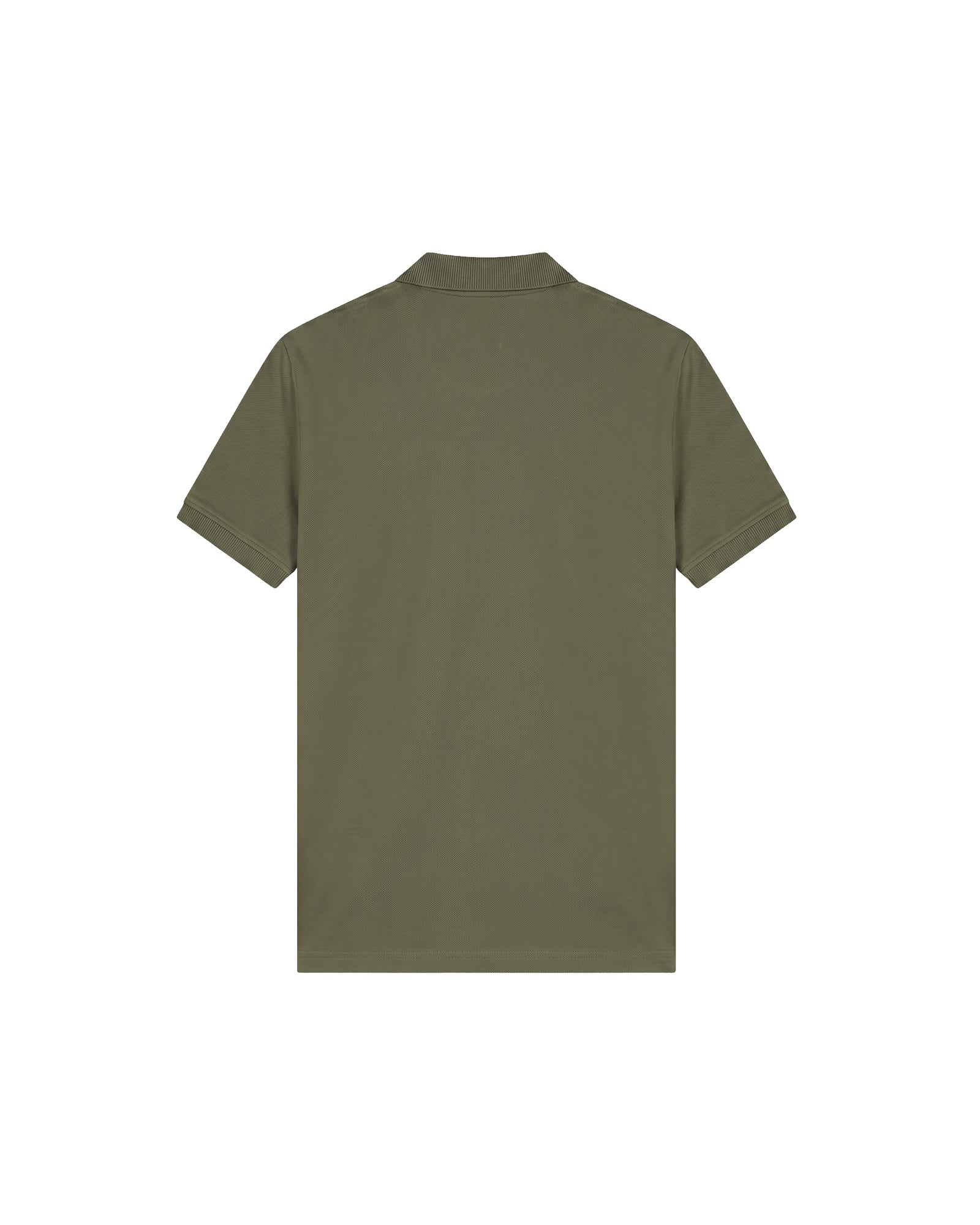 Malelions Men Pique Zip Polo | Dark Sage