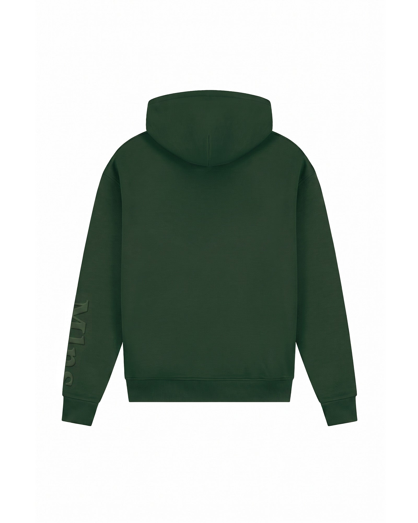 Malelions Men Department Zip Hoodie | Racing Green