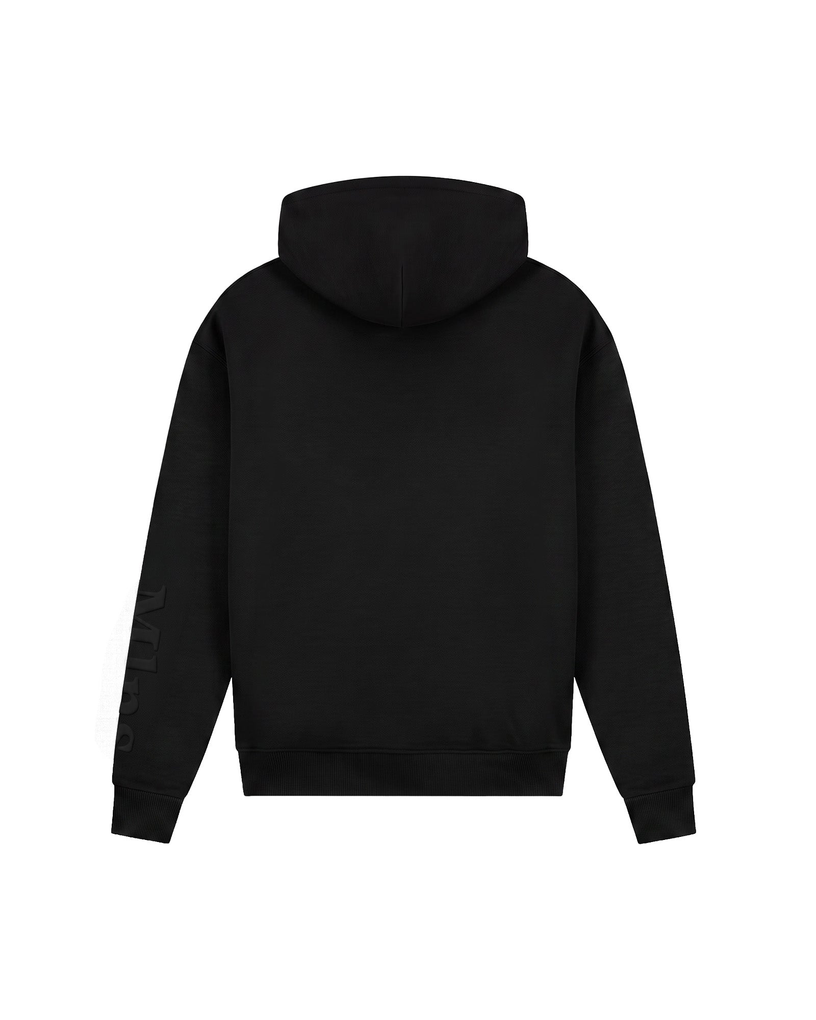 Malelions Men Department Zip Hoodie | Black