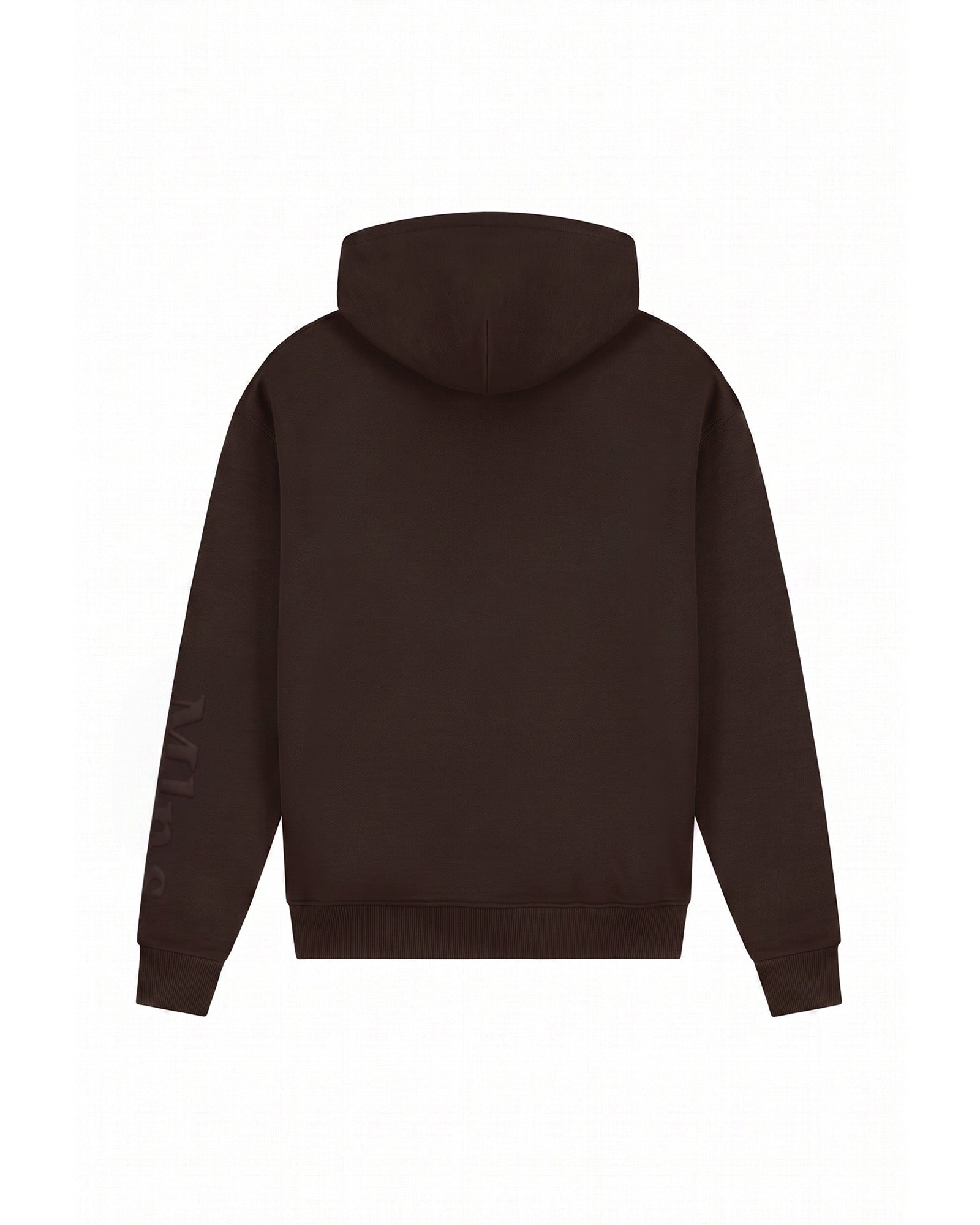 Malelions Men Department Zip Hoodie | Brown
