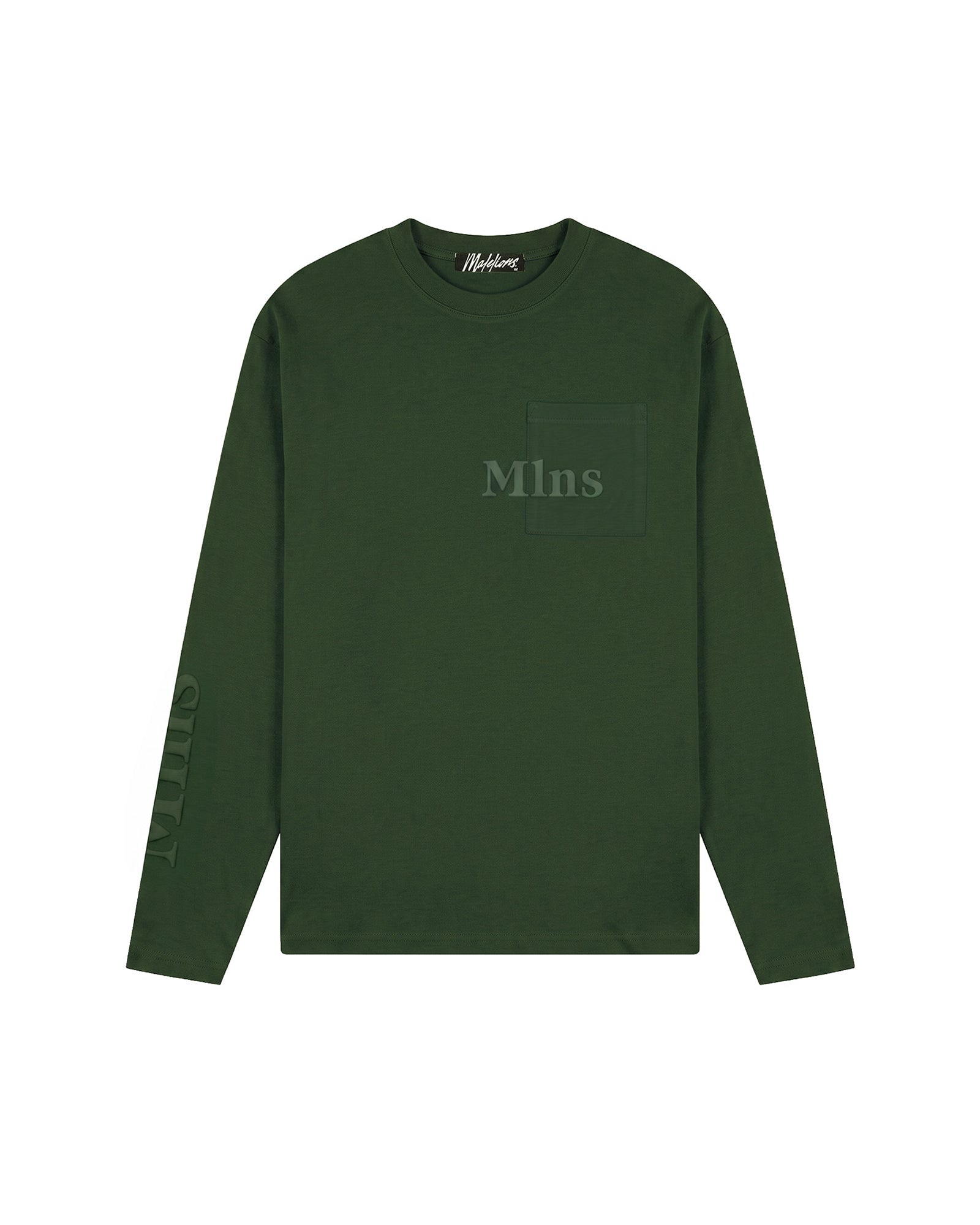 Malelions Men Department Longsleeve T-Shirt | Racing Green