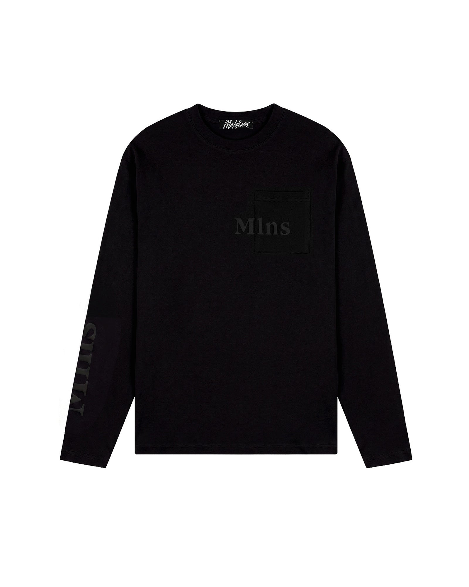 Malelions Men Department Longsleeve T-Shirt | Black