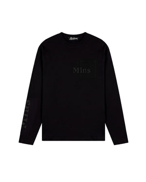 Malelions Men Department Longsleeve T-Shirt | Black