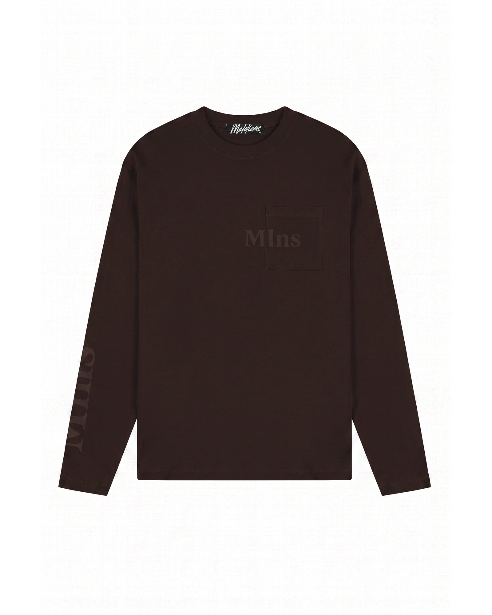 Malelions Men Department Longsleeve T-Shirt | Brown