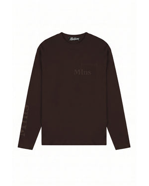Malelions Men Department Longsleeve T-Shirt | Brown