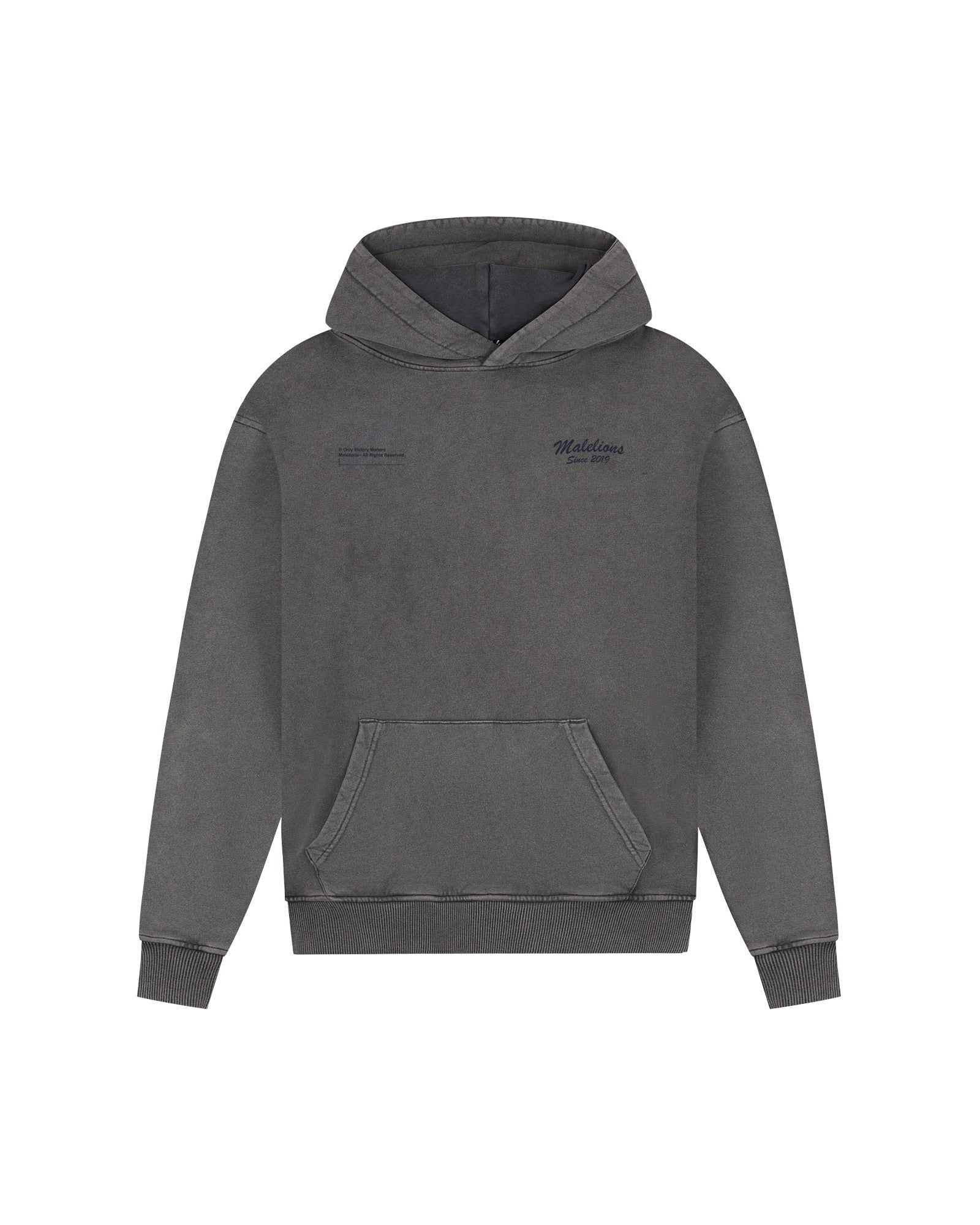 Malelions Men Homerun Hoodie | Acid Wash