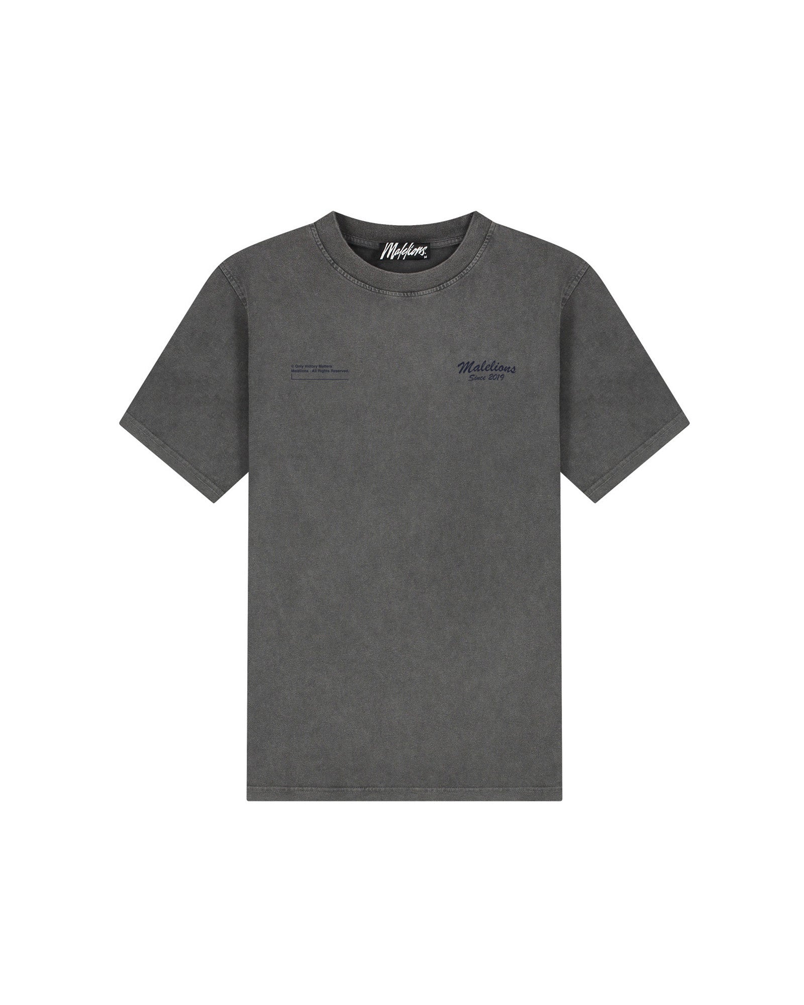 Malelions Men Homerun T-Shirt | Acid Wash