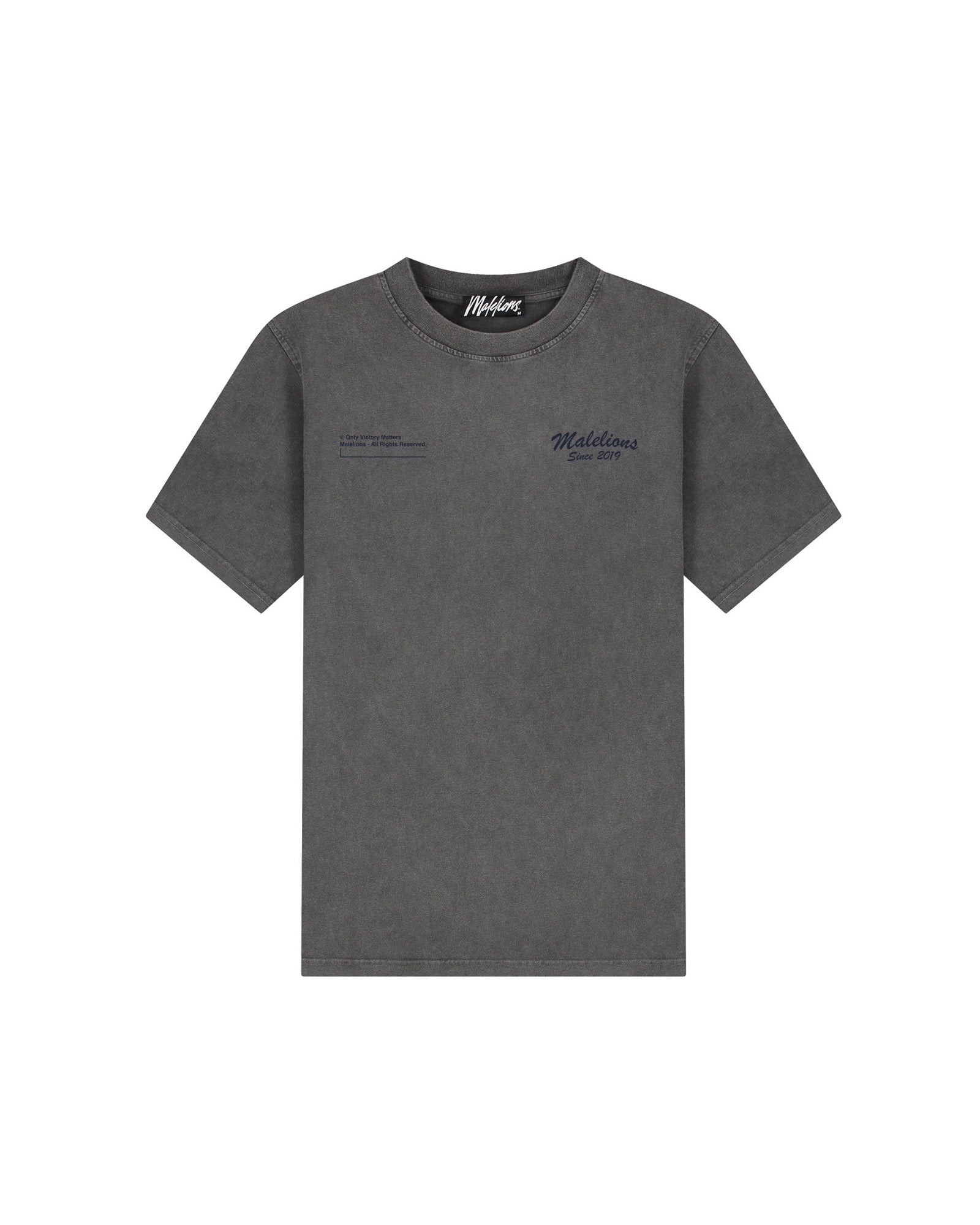 Malelions Men Homerun T-Shirt | Acid Wash
