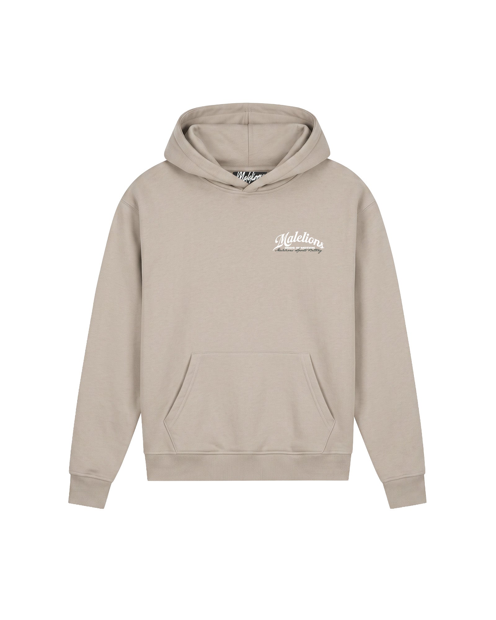 Malelions Men Sports Betting Hoodie | Almond