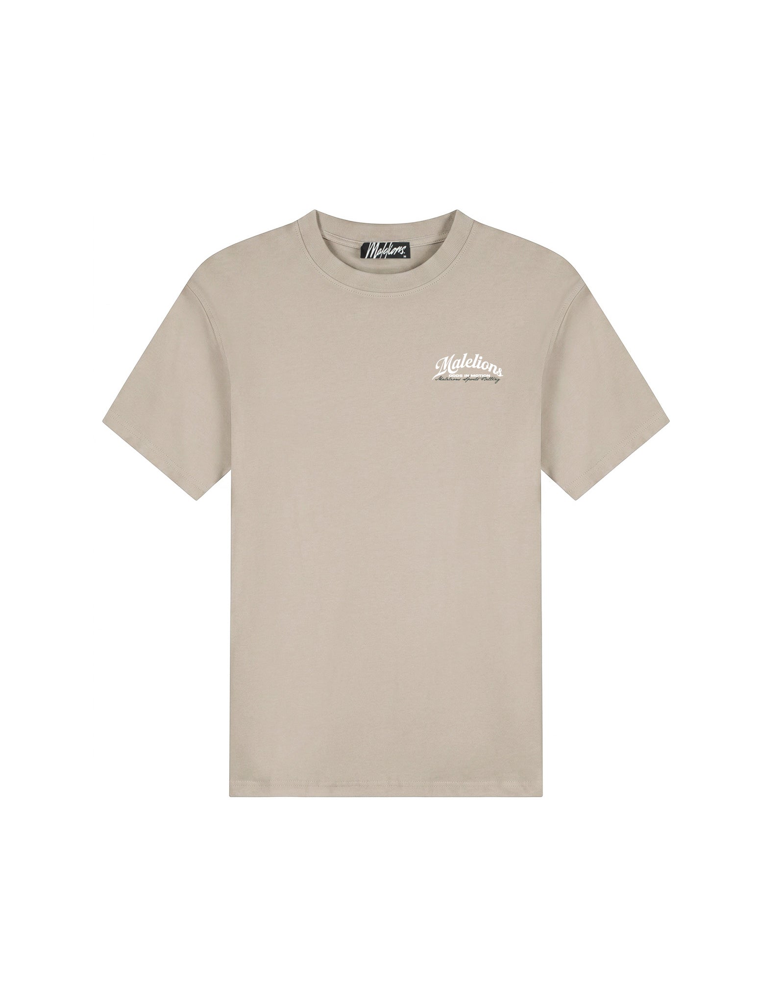 Malelions Men Sports Betting T-Shirt | Almond