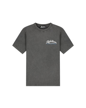 Malelions Men Sports Betting T-Shirt | Acid Wash