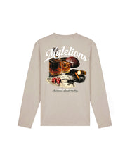 Malelions Men Sports Betting Longsleeve T-Shirt | Almond