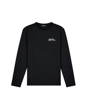 Malelions Men Sports Betting Longsleeve T-Shirt | Black