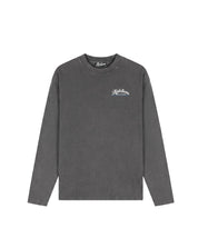 Malelions Men Sports Betting Longsleeve T-Shirt | Acid Wash