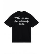 Malelions Men Already Late T-Shirt | Black