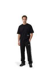 Malelions Men Already Late T-Shirt | Black