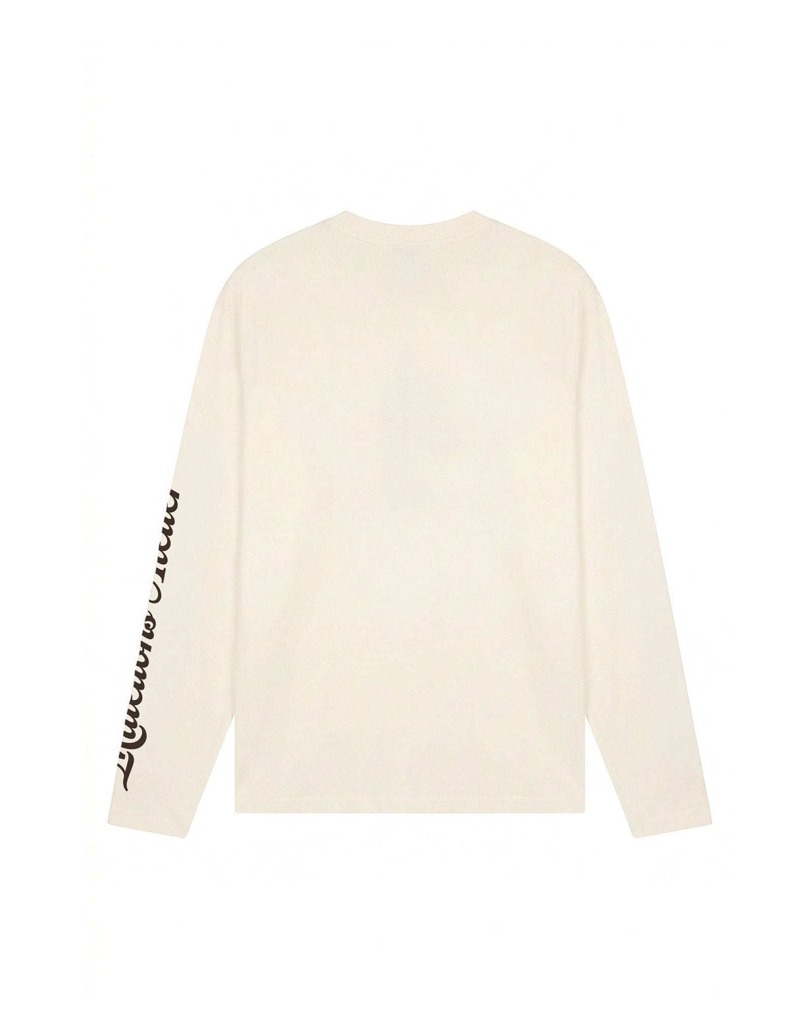 Malelions Men University Longsleeve T-Shirt | Off-White