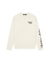  Malelions Men University Longsleeve T-Shirt | Off-White