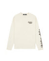  Malelions Men University Longsleeve T-Shirt | Off-White