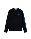  Malelions Men University Longsleeve T-Shirt | Black