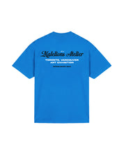 Malelions Men University T-Shirt | Electric Blue