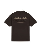 Malelions Men University T-Shirt | Brown