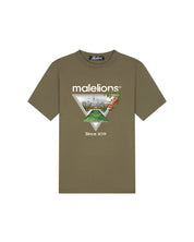 Malelions Men Athletic Garden T-Shirt | Stone Grey