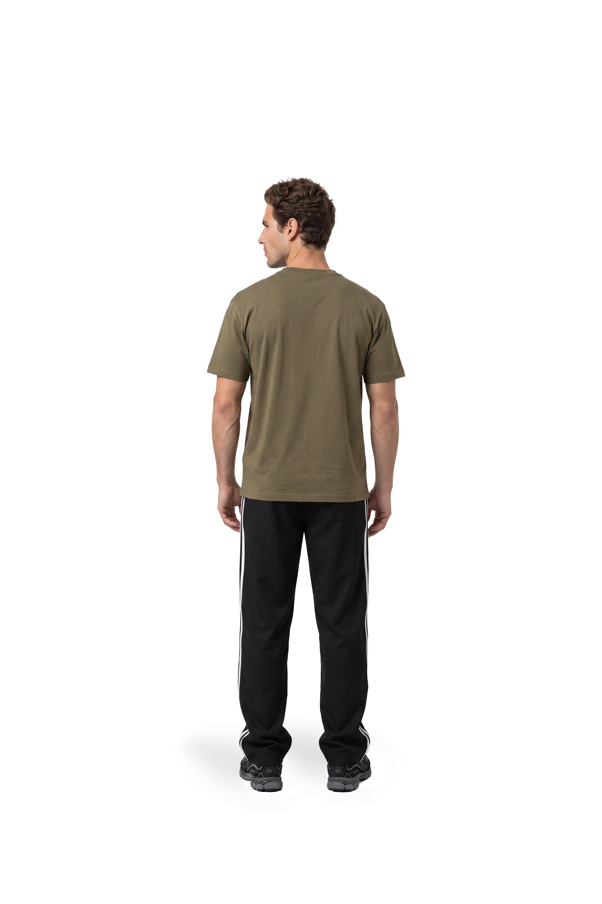 Malelions Men Athletic Garden T-Shirt | Stone Grey