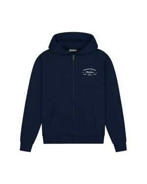 Malelions Men Marina Zip Hoodie | Navy