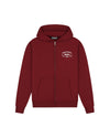  Malelions Men Marina Zip Hoodie | Burgundy