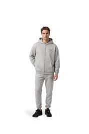 Malelions Men Marina Zip Hoodie | Grey Melange