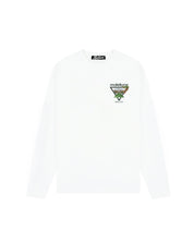 Malelions Men Athletic Garden Longsleeve T-Shirt | White