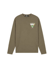 Malelions Men Athletic Garden Longsleeve T-Shirt | Stone Grey