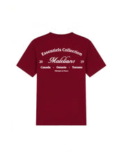Malelions Men Marina T-Shirt | Burgundy
