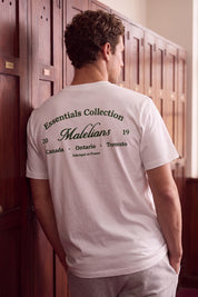 Malelions Men Marina T-Shirt | White